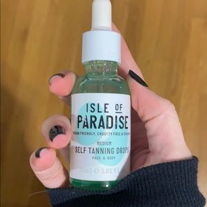 Isle of paradise medium tan drops